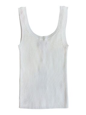 NWT NILI LOTAN Ivyonna Tank in Ivory Size XS